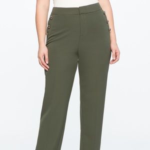 ELOQUII Button Detail Pants B NWT Size 28